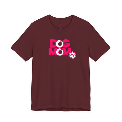 Dog mom pink T-shirt