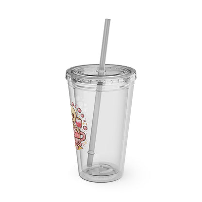 Pour decisions Clear Insulated Cup