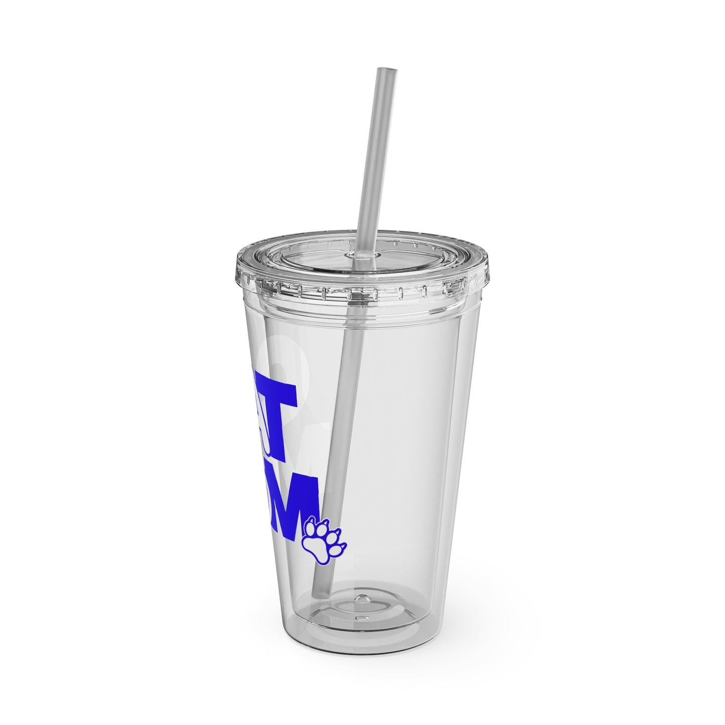 Cat mom blue Insulated Cup
