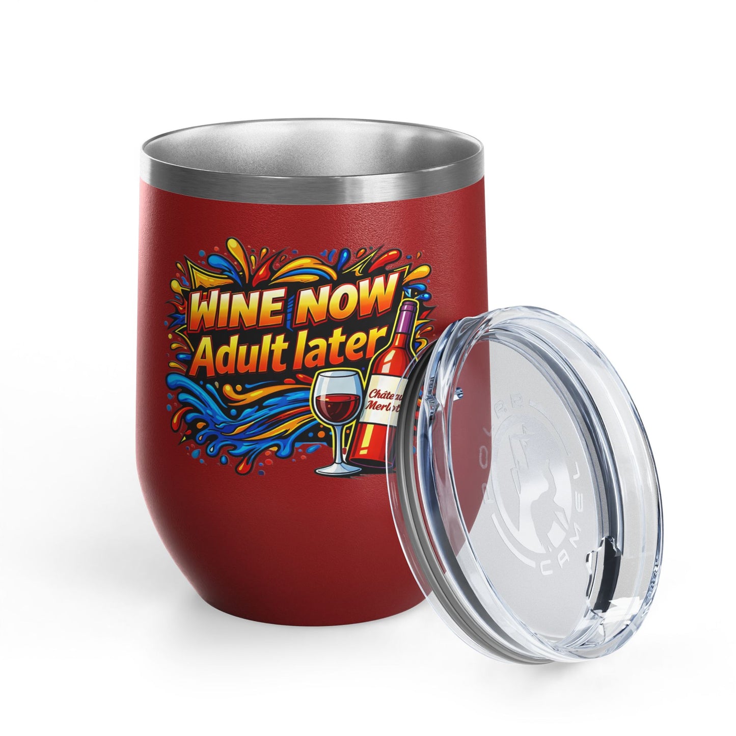 WINE NOW Adult later Wine Tumbler