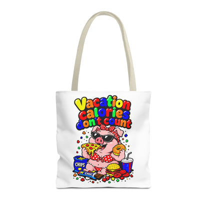 Vacation calories don't count Tote Bag