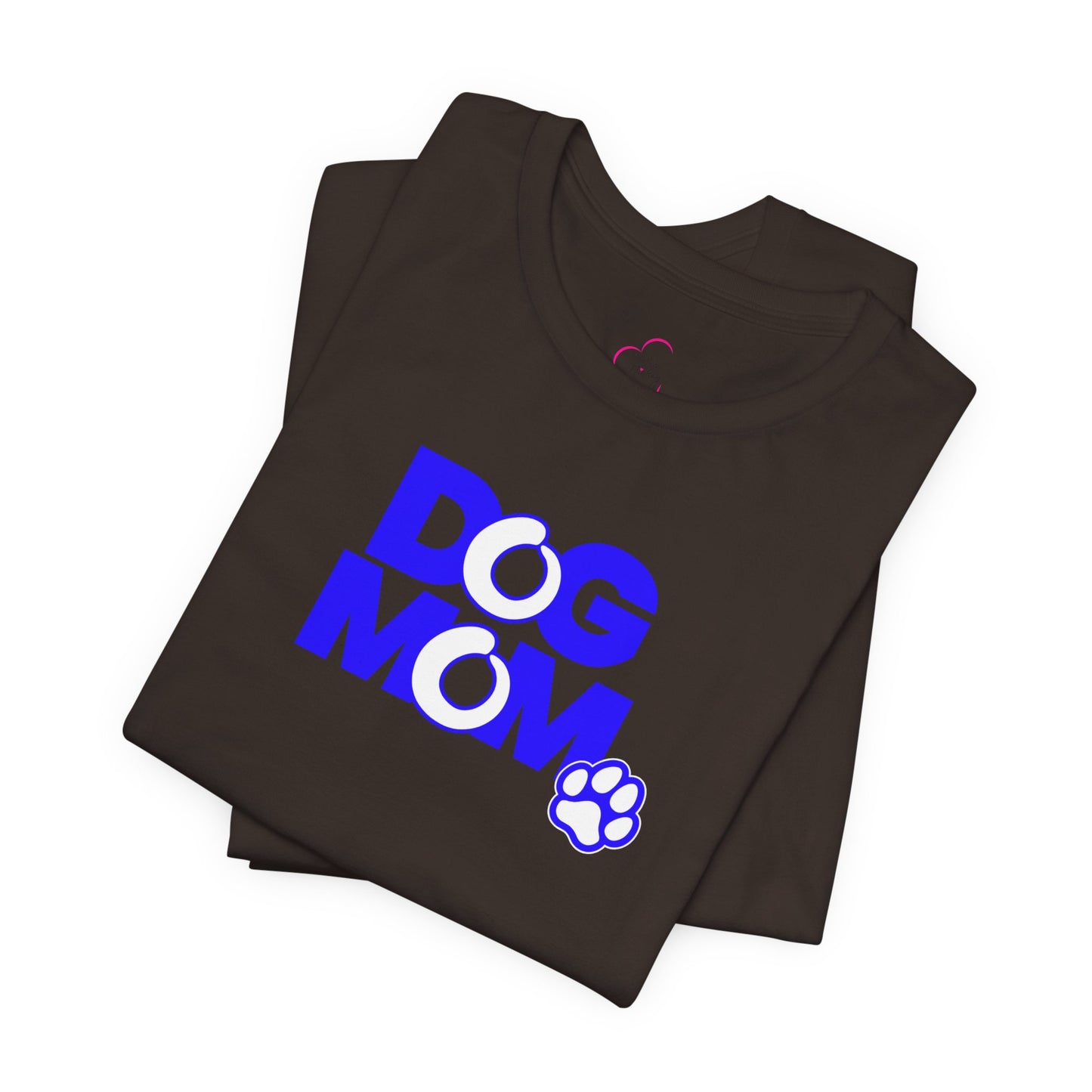Dog mom blue T-shirt
