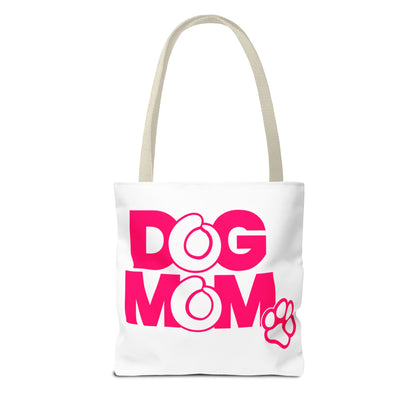 Dog mom pink Tote Bag