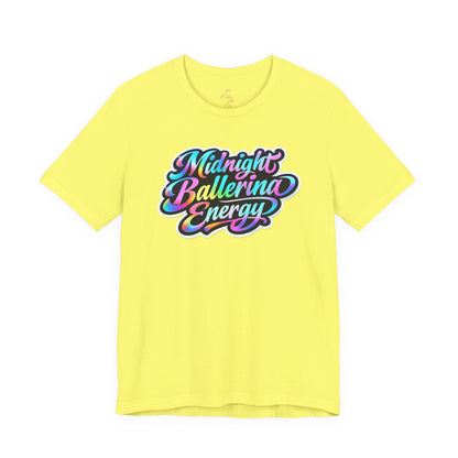 Midnight ballerina energy T-shirt
