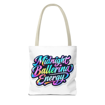 Midnight ballerina energy Tote Bag
