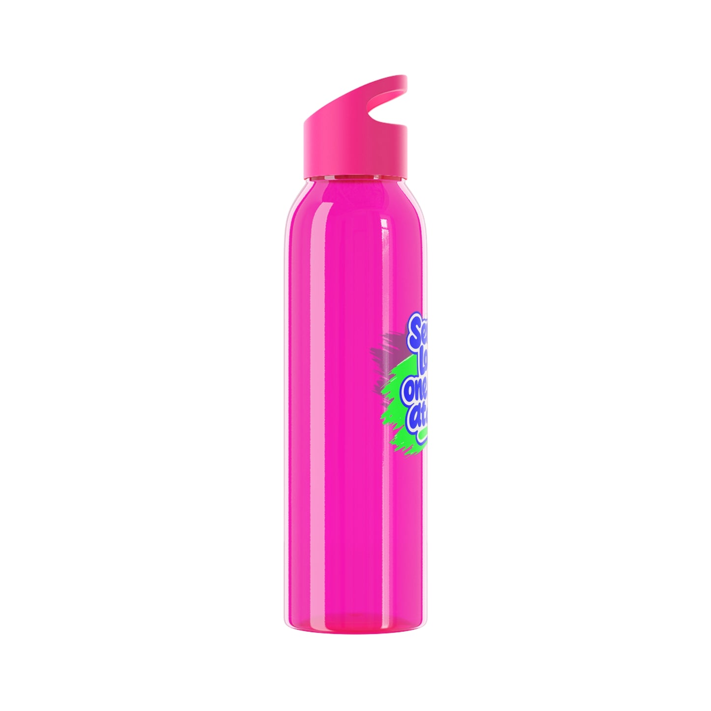 Serving looks one client at a time Water Bottle