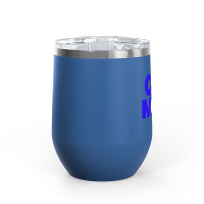 Cat mom blue Tumbler