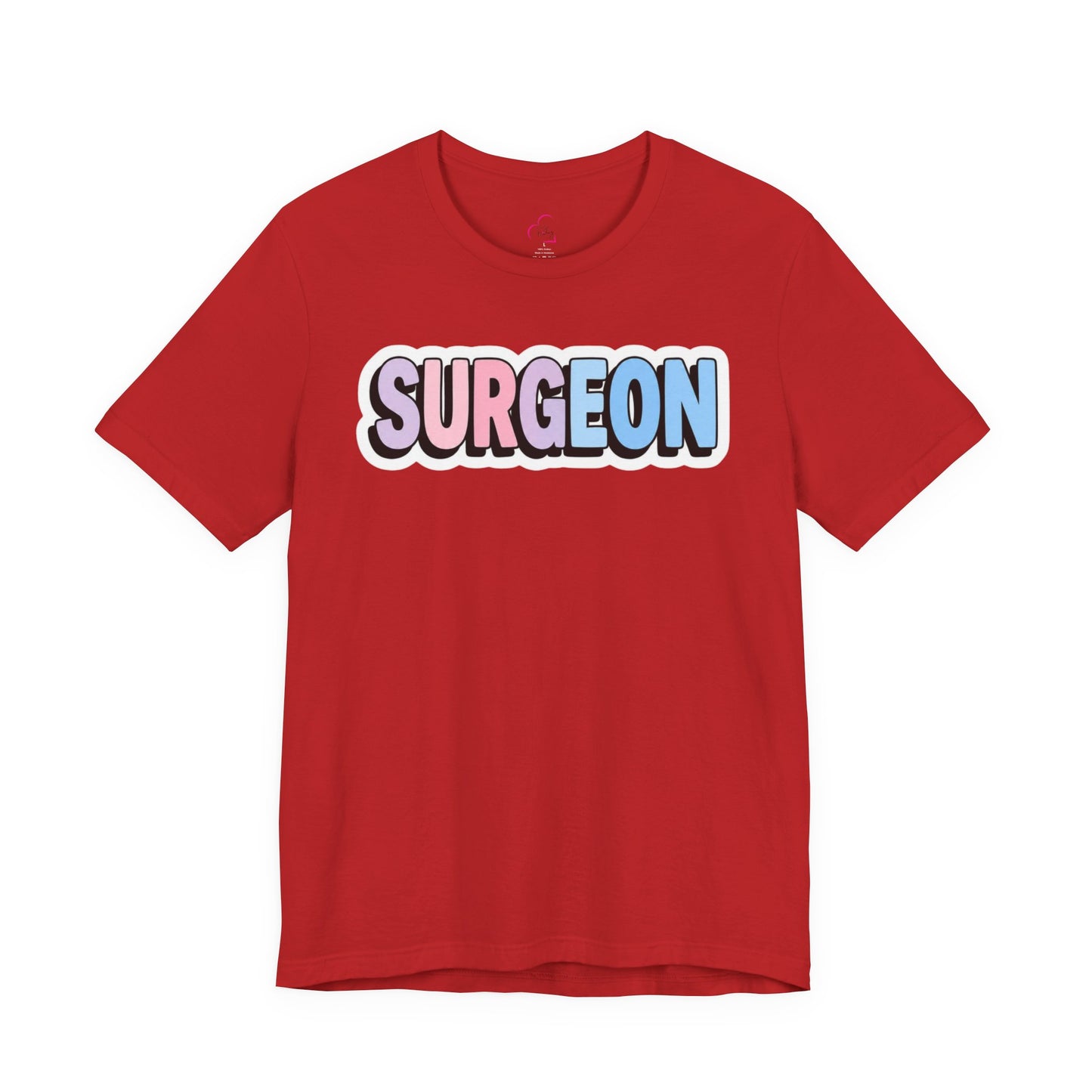 SURGEON faux sticker T-shirt