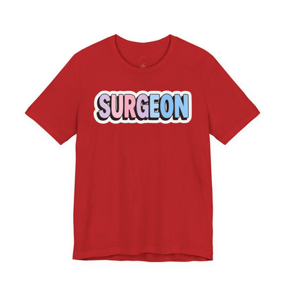 SURGEON faux sticker T-shirt