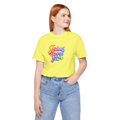 Jesus loves you T-shirt