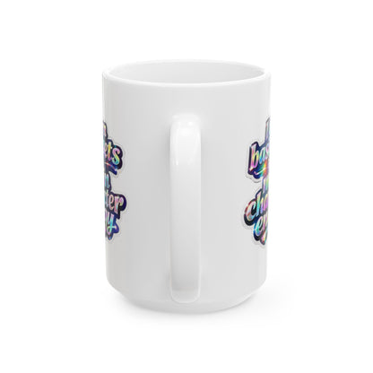 I turn basic sets into main character energy Mug