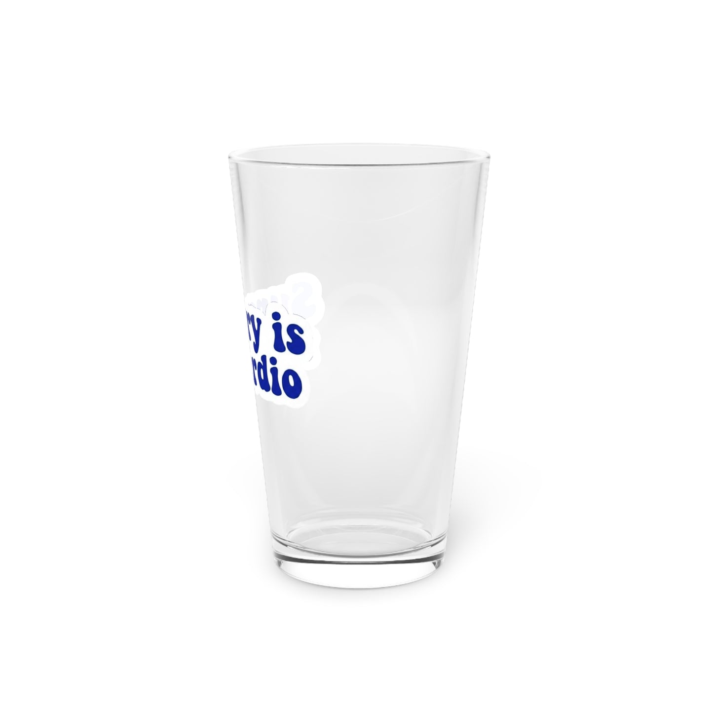 Surgery is my cardio Beer Glass