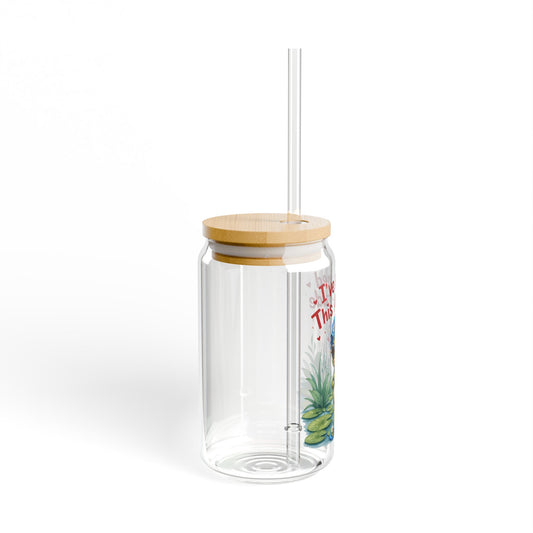 I've earned this attitude Sipper Glass
