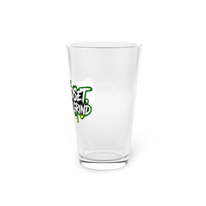 CEO mindset, everyday grind Beer Glass