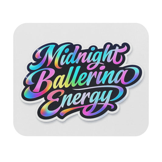 Midnight ballerina energy Mouse Pad