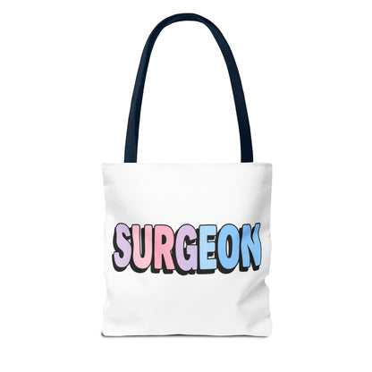 SURGEON faux sticker Tote Bag