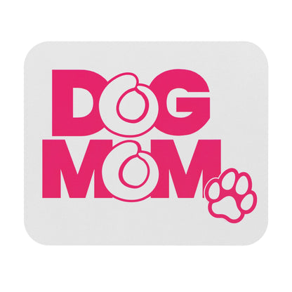 Dog mom pink Mouse Pad