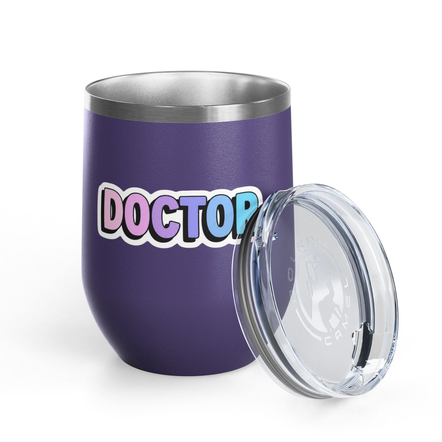 DOCTOR faux sticker Tumbler