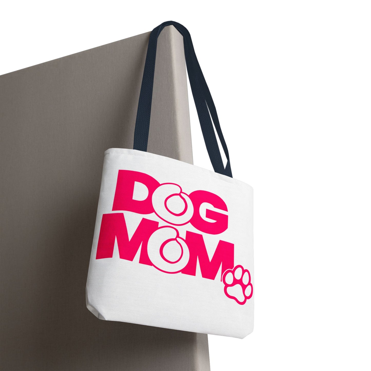 Dog mom pink Tote Bag