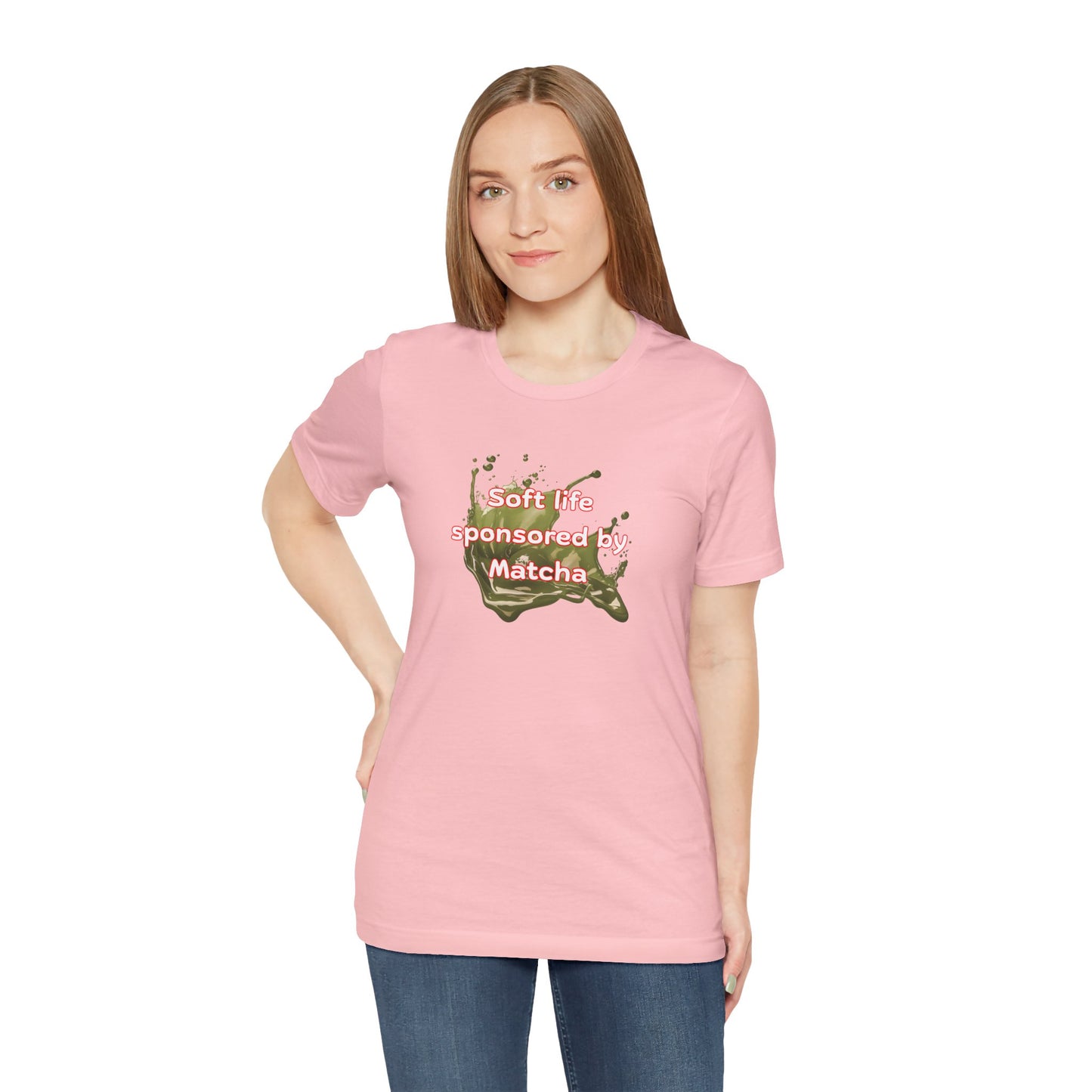 Soft life sponsored by Matcha T-shirt