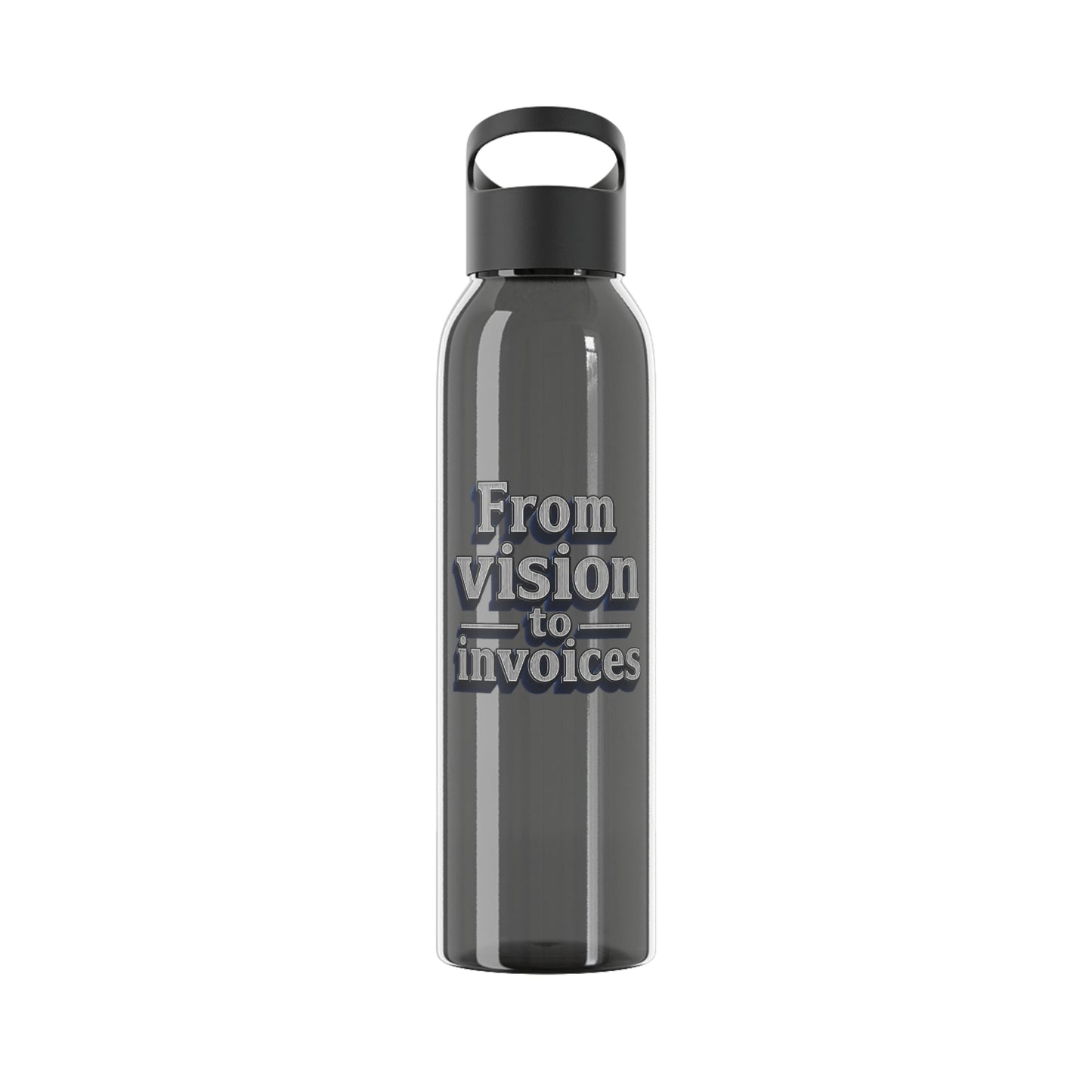 From vision to invoices Water Bottle
