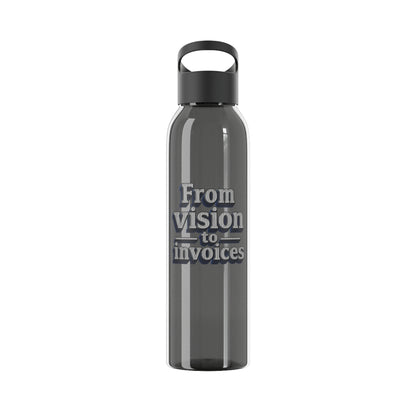 From vision to invoices Water Bottle
