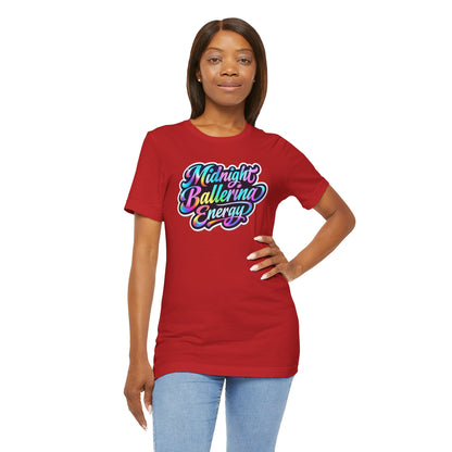 Midnight ballerina energy T-shirt