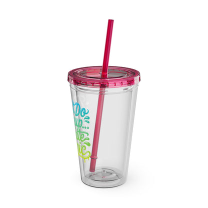 I don't do make up I create magic Insulated Cup