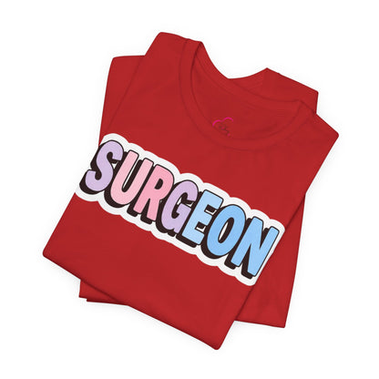 SURGEON faux sticker T-shirt