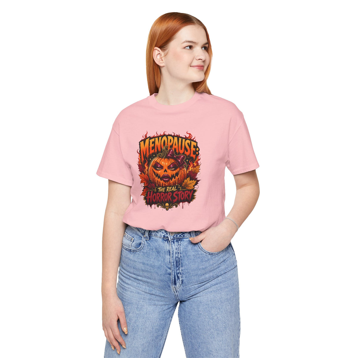 Menopause the real horror show T-shirt