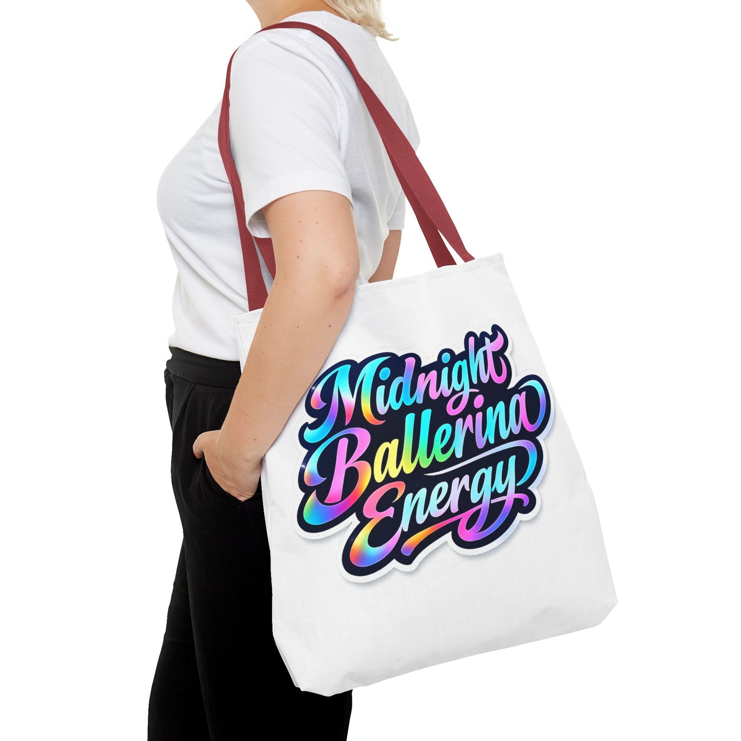 Midnight ballerina energy Tote Bag