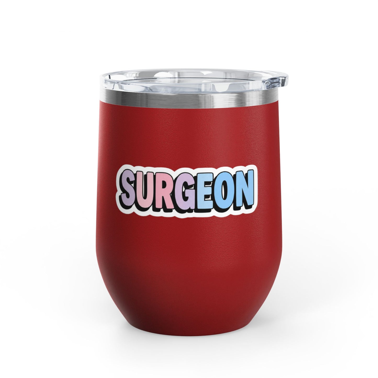 SURGEON faux sticker Tumbler