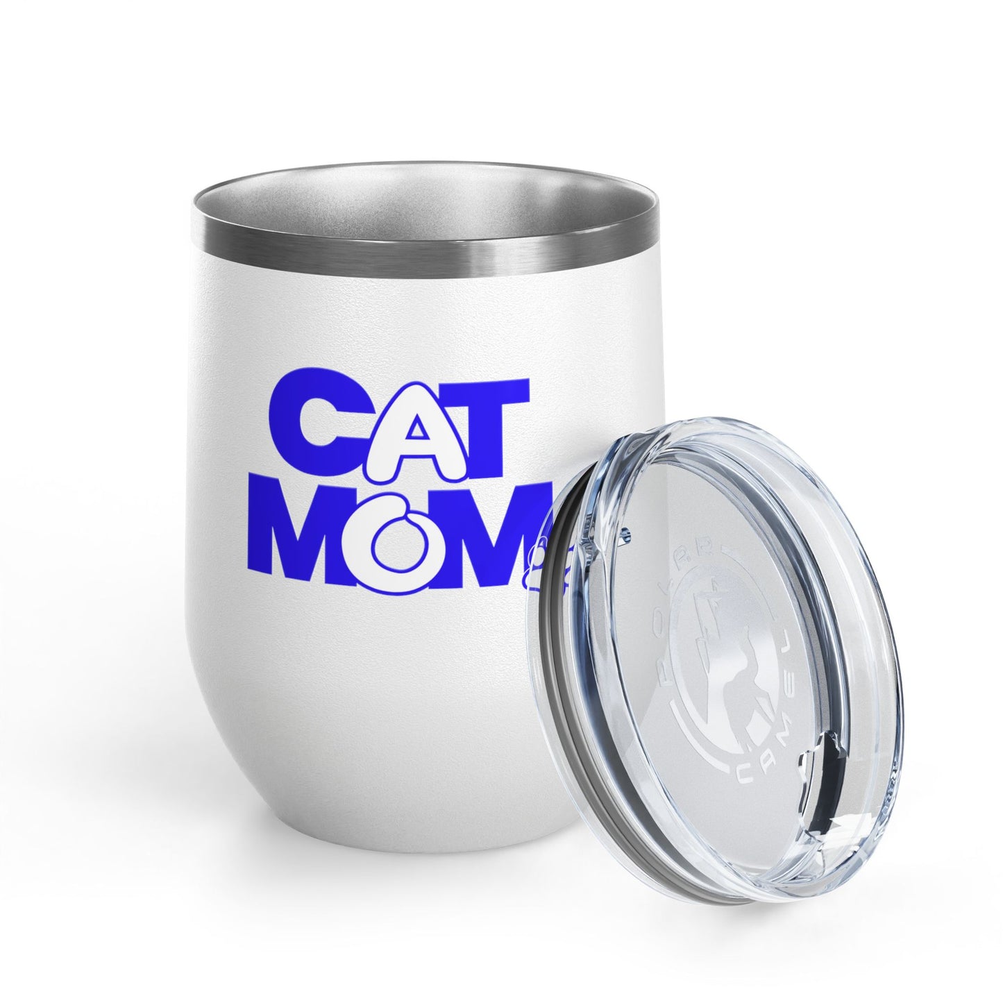 Cat mom blue Tumbler