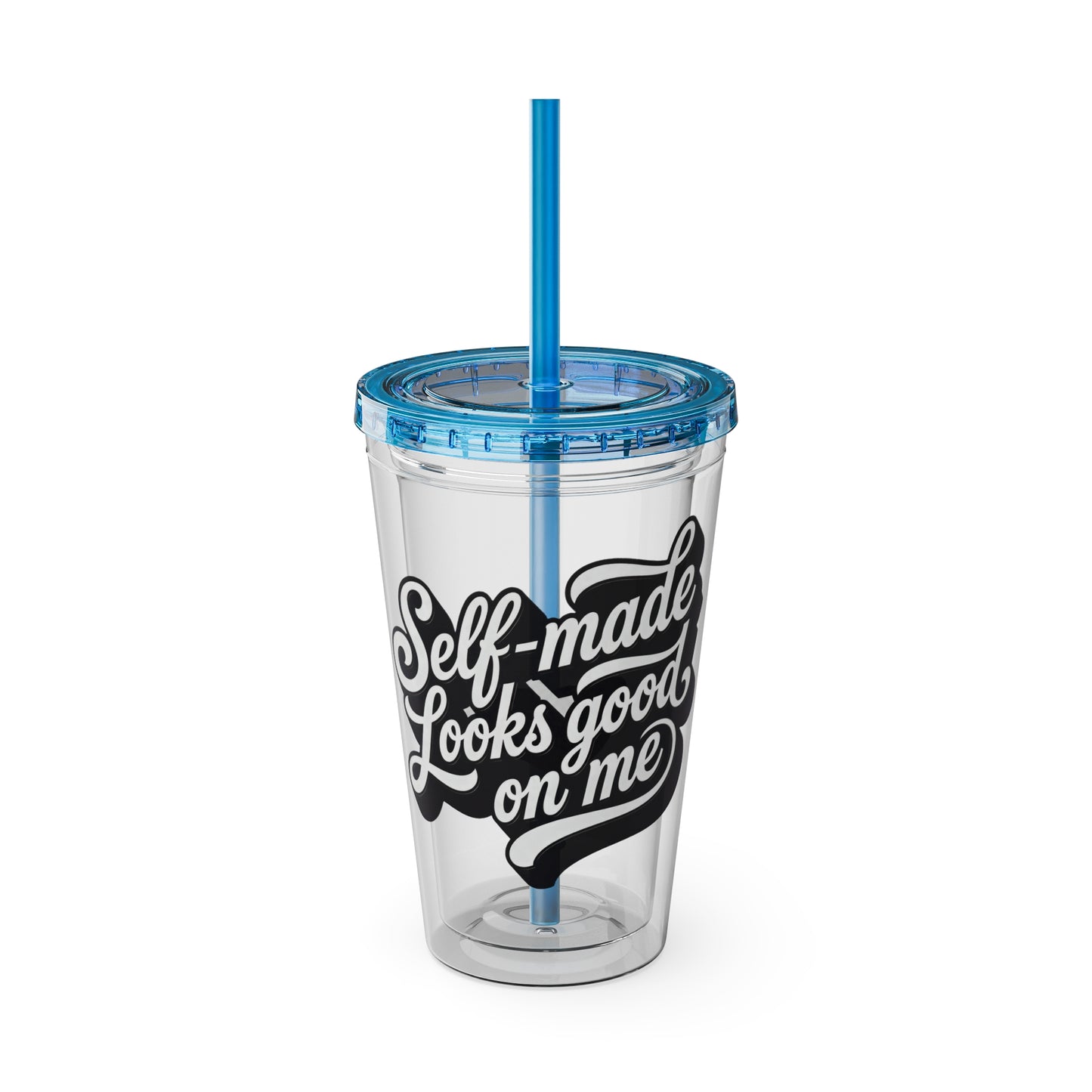 Self-made looks good on me Insulated Cup