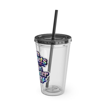 I turn basic sets into main character energy Clear Insulated Cup