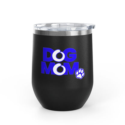 Dog mom blue Tumbler