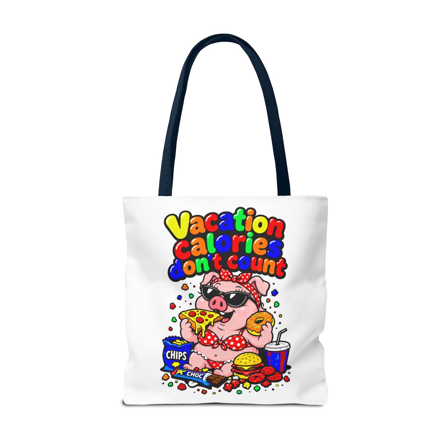Vacation calories don't count Tote Bag