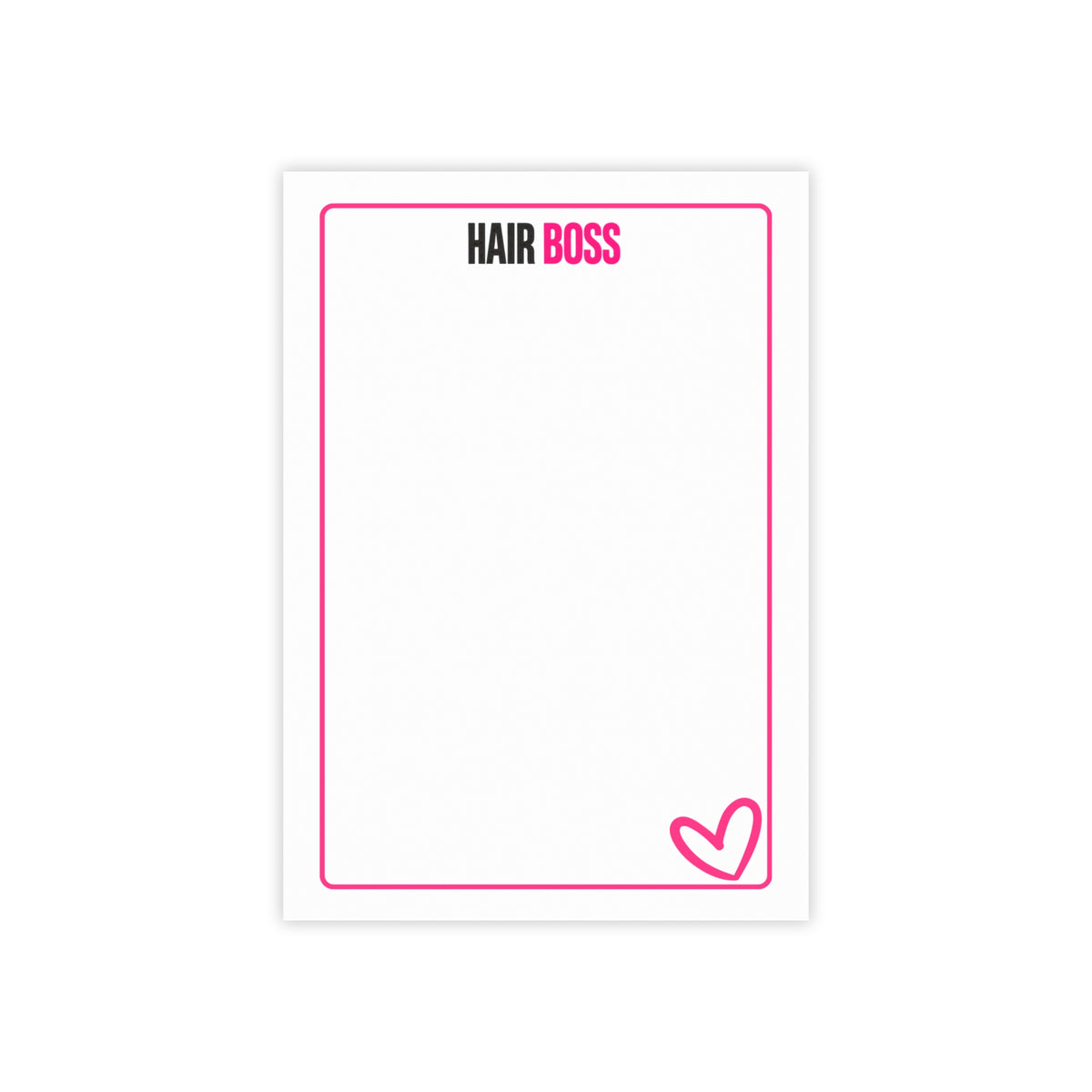 Hair Boss Post-it Note Pads