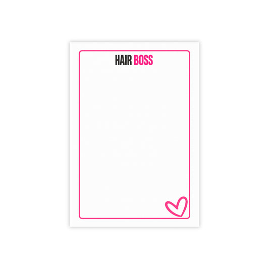 Hair Boss Post-it Note Pads