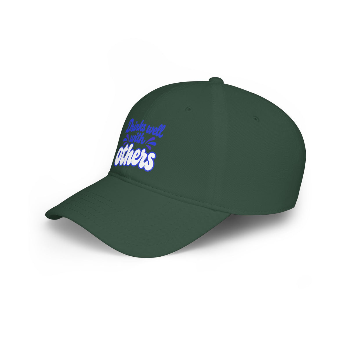 Drinks well with others Baseball Cap