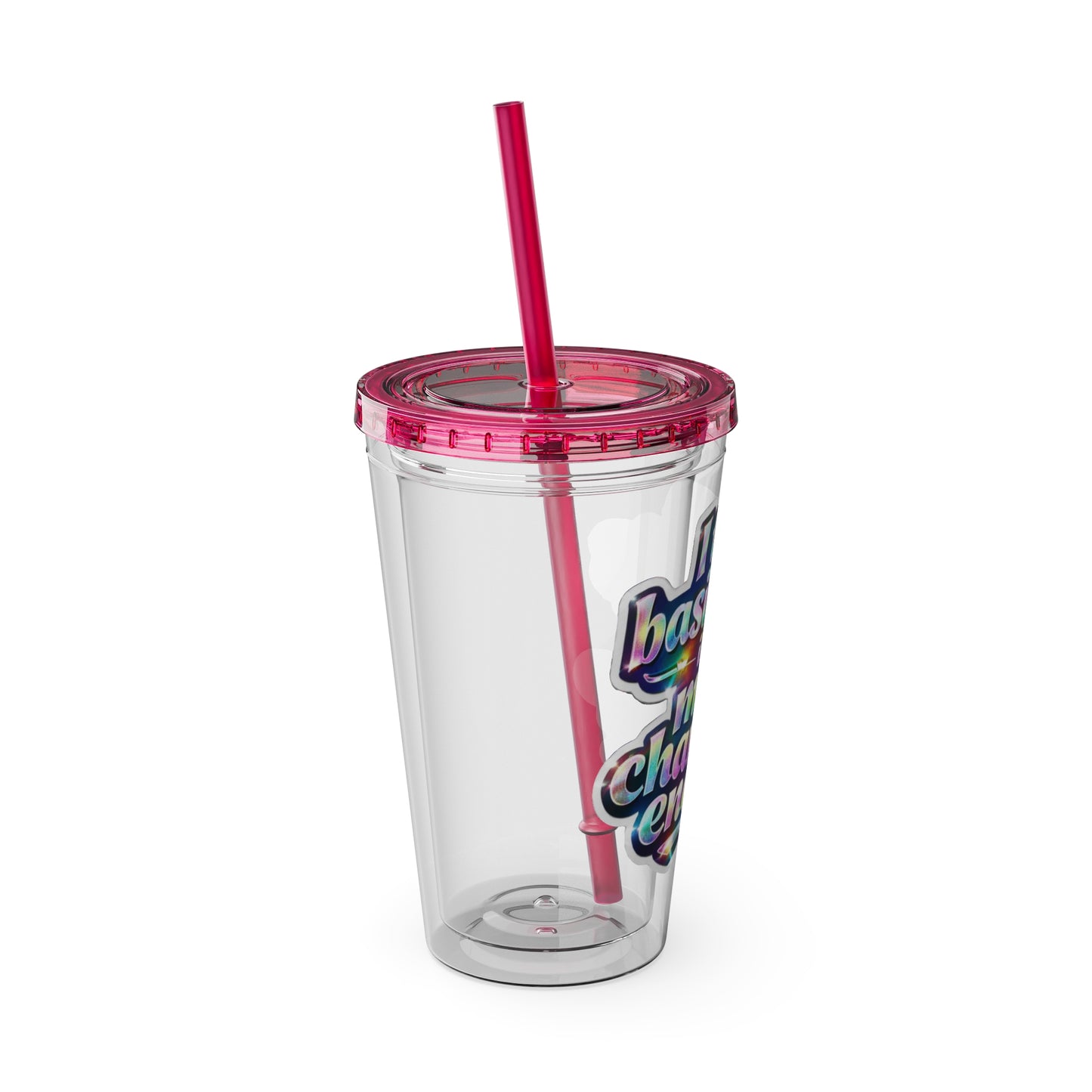 I turn basic sets into main character energy Clear Insulated Cup