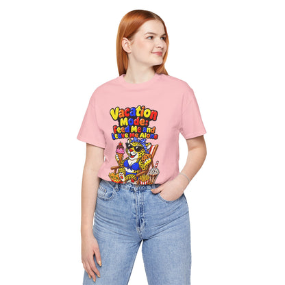 Vacation mode feed me and leave me alone T-shirt