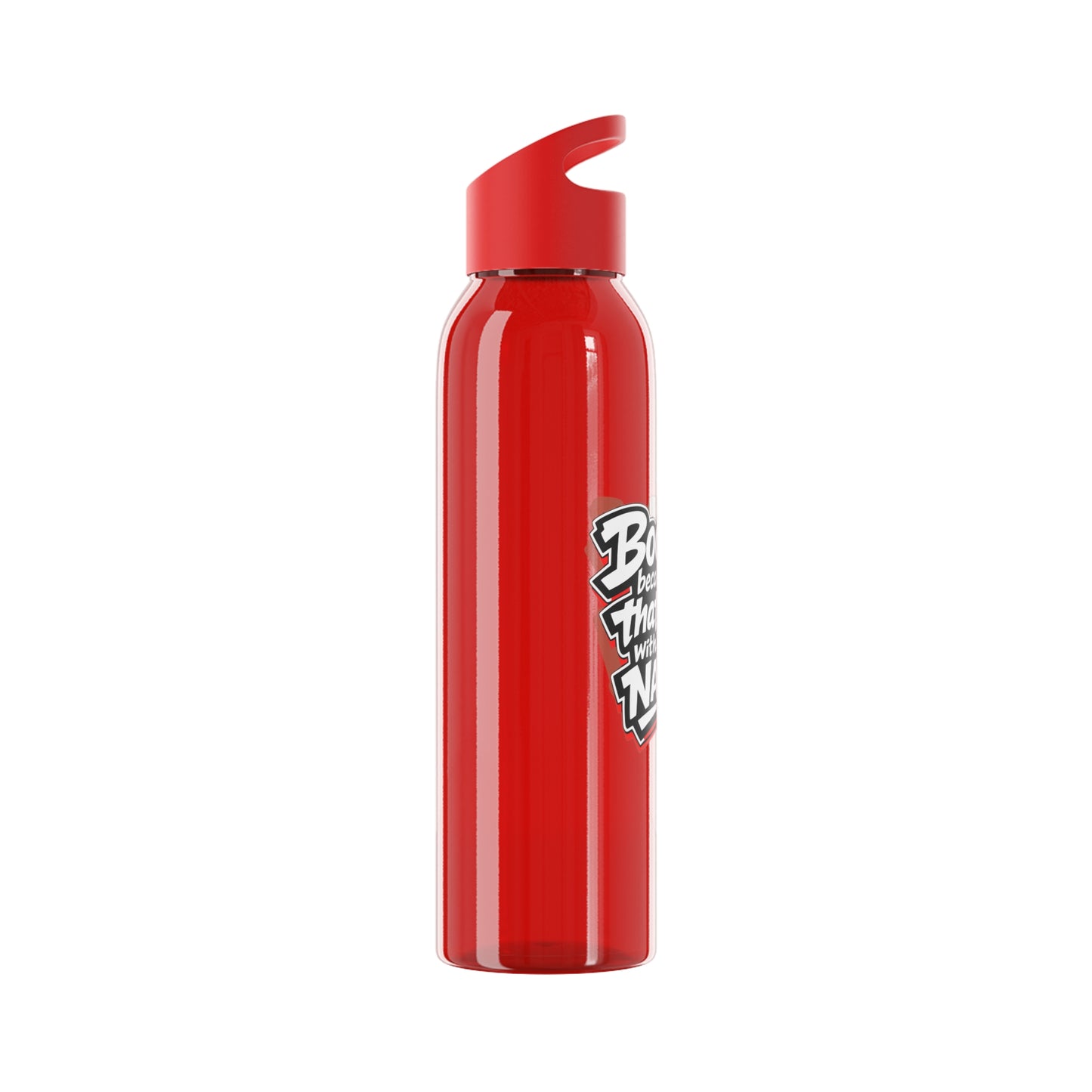 Booked because I'm that girl with the nails Water Bottle