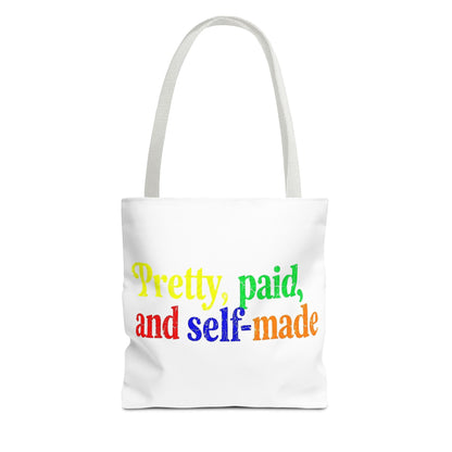 Pretty, paid, and self-made Tote Bag