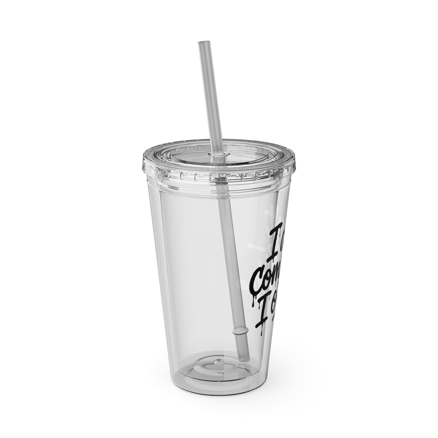 I don't compete I outlash Clear Insulated Cup