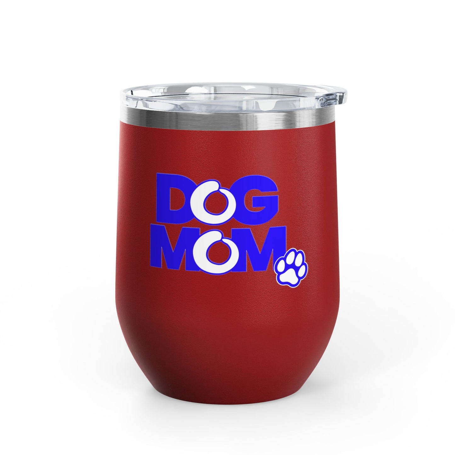 Dog mom blue Tumbler