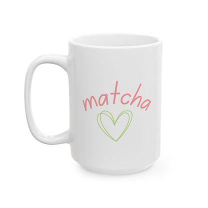 Matcha Heart Mug