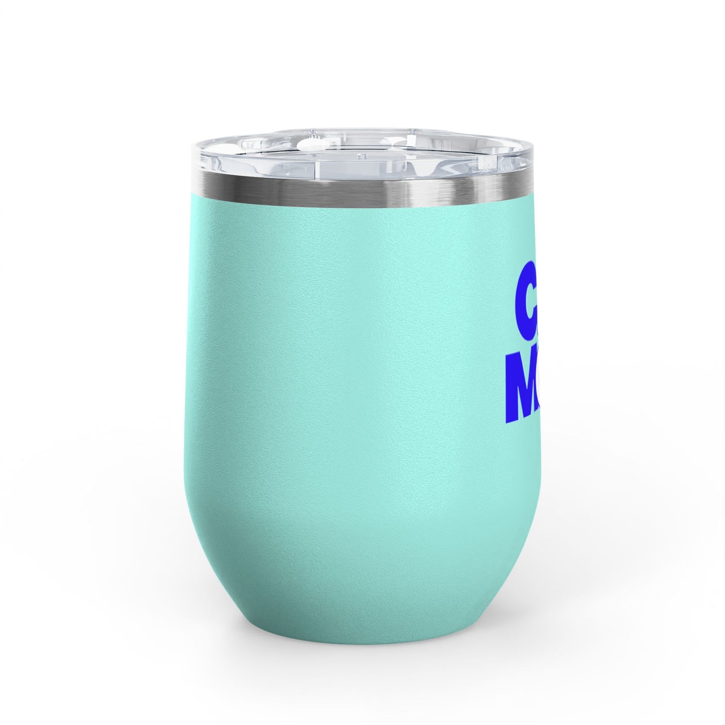 Cat mom blue Tumbler