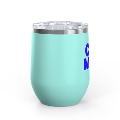 Cat mom blue Tumbler