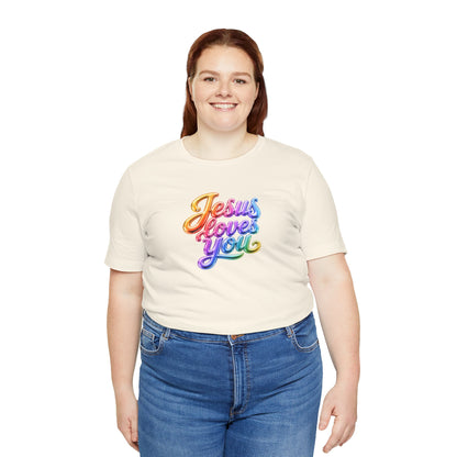 Jesus loves you T-shirt